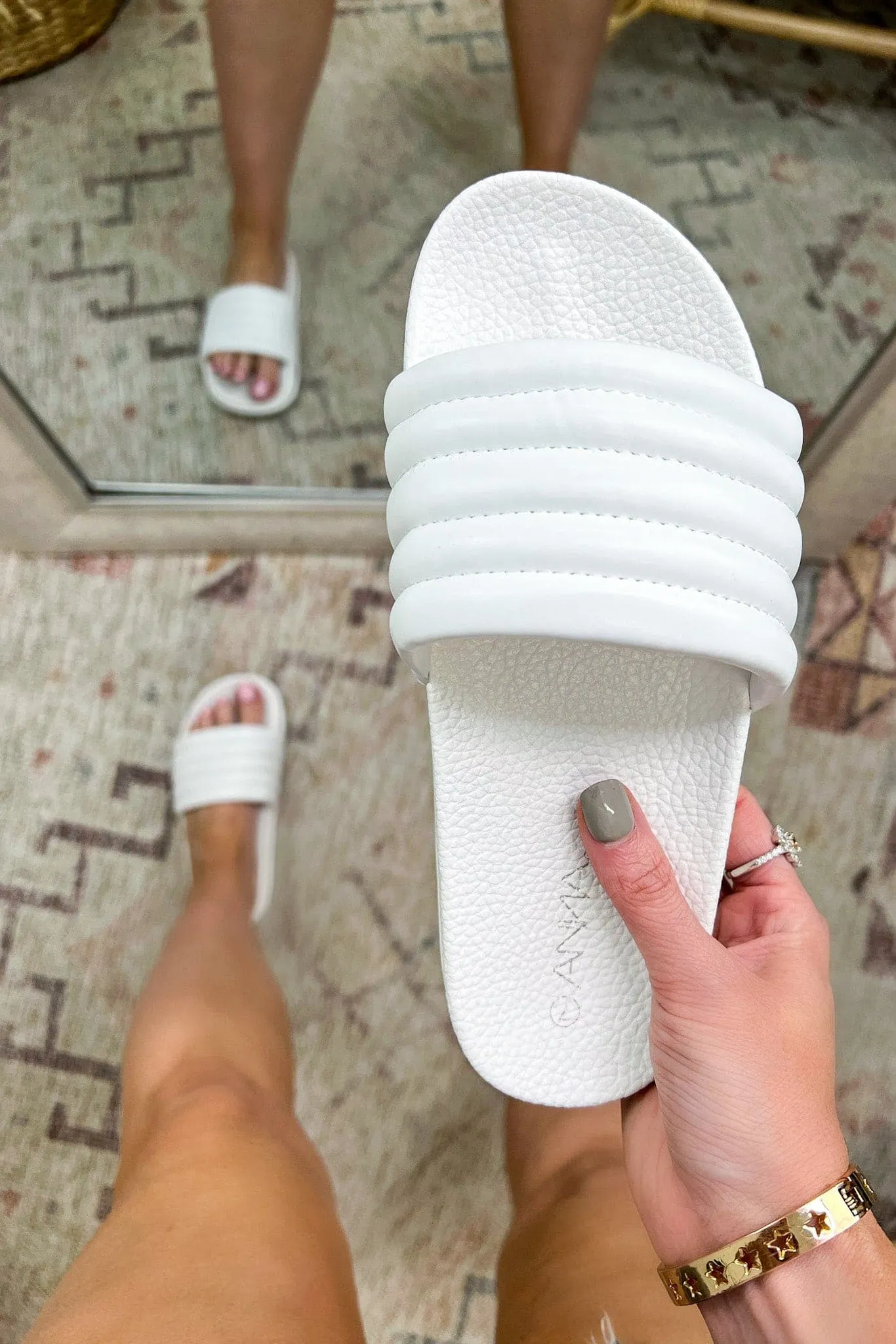 Anytime and Anywhere Quilted Pillow Slide - FINAL SALE