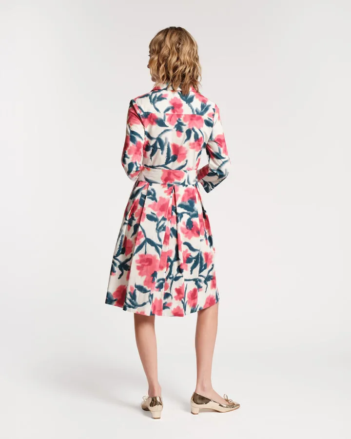 Bellini Pink Lotus Midi Dress