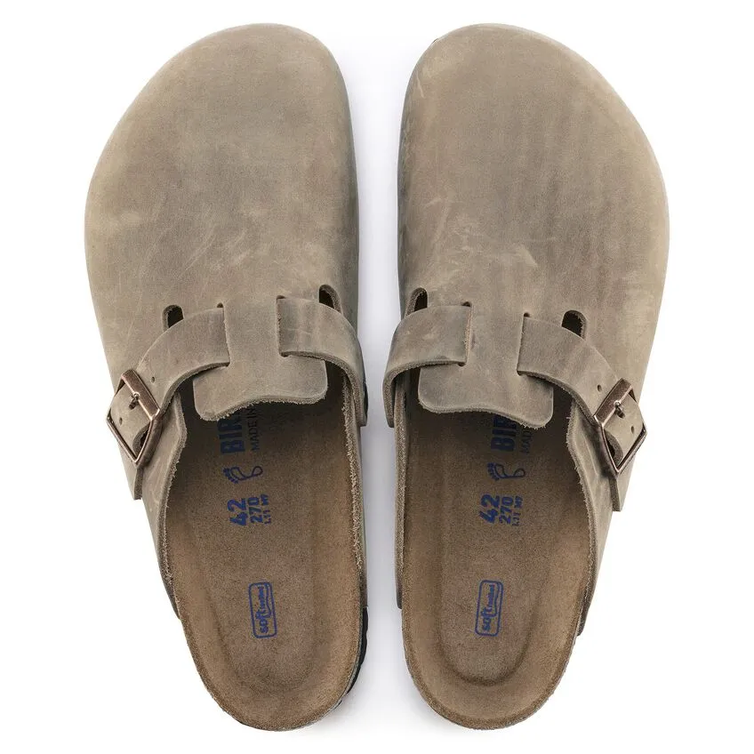 Birkenstock Boston SFB R | Tobacco Oiled Leather