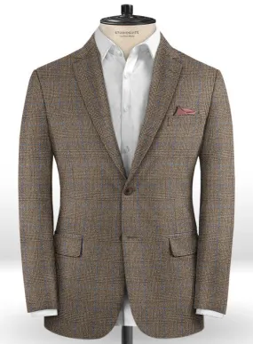Caccioppoli Dapper Dandy Dicanno Brown Wool Jacket