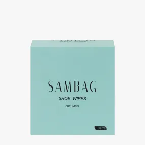 Cucumber scented shoes wipes