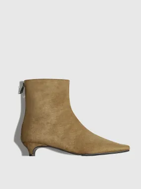 Elara Kitten Heel Ankle Shoes