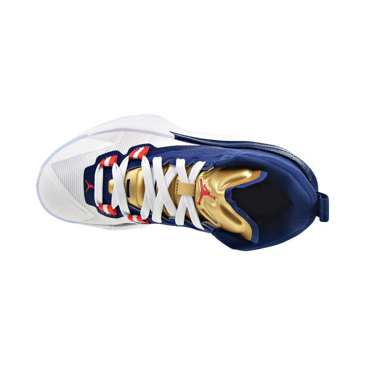 Jordan Zion 1 (GS) Big Kids' Shoes Blue Void-University Red-White