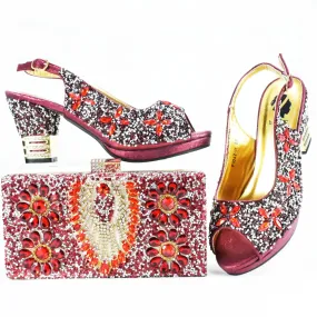 Menka Shoe & Bag Set