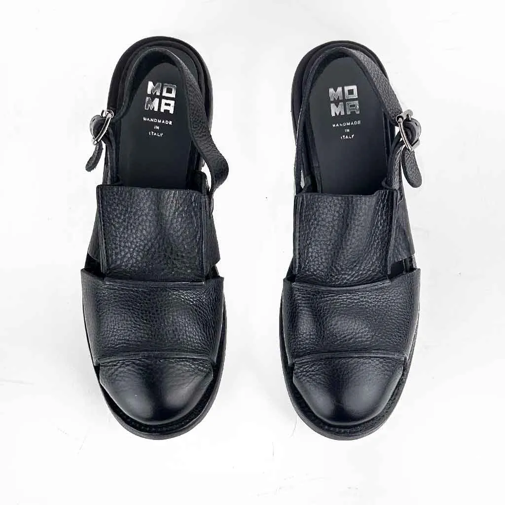 MOMA Fisherman Sandal - Black