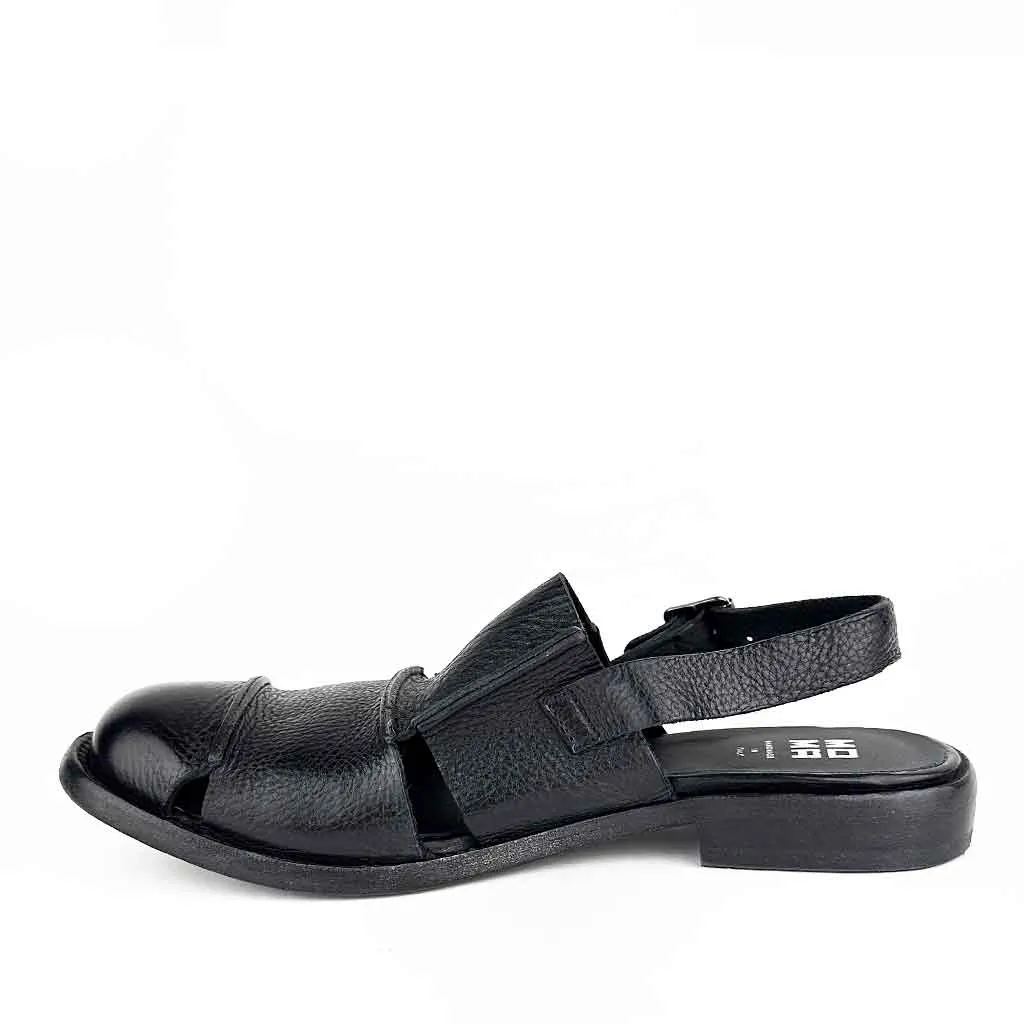 MOMA Fisherman Sandal - Black