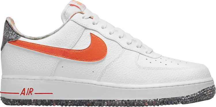 Nike Air Force 1 Low 'White Total Orange', white