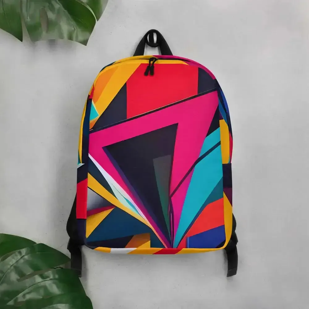 Parallel minimalist backpack
