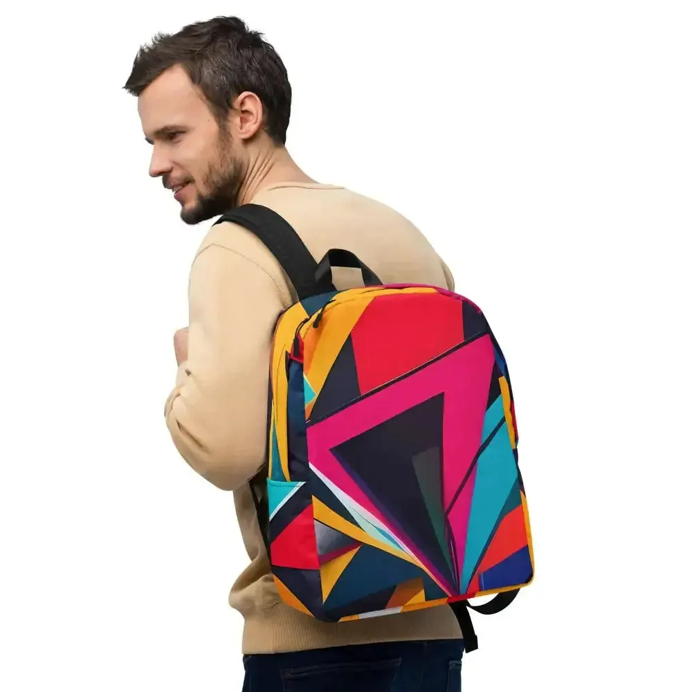 Parallel minimalist backpack