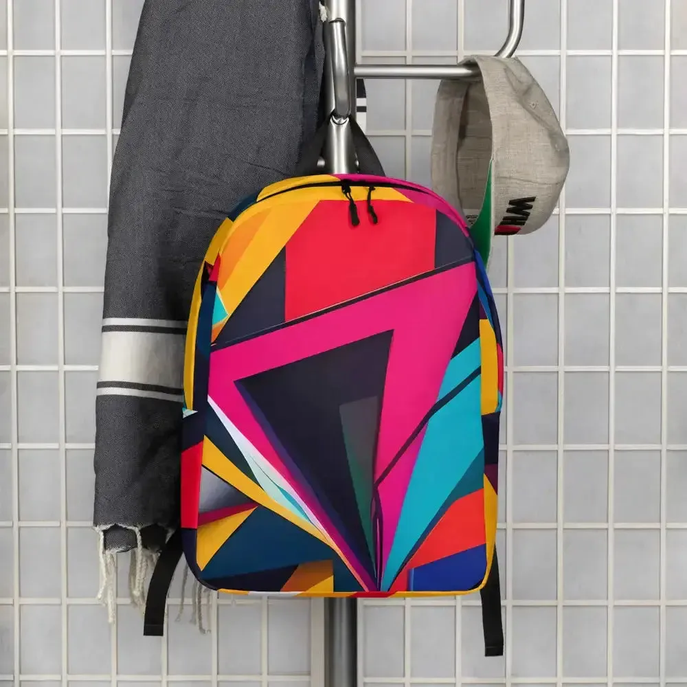 Parallel minimalist backpack