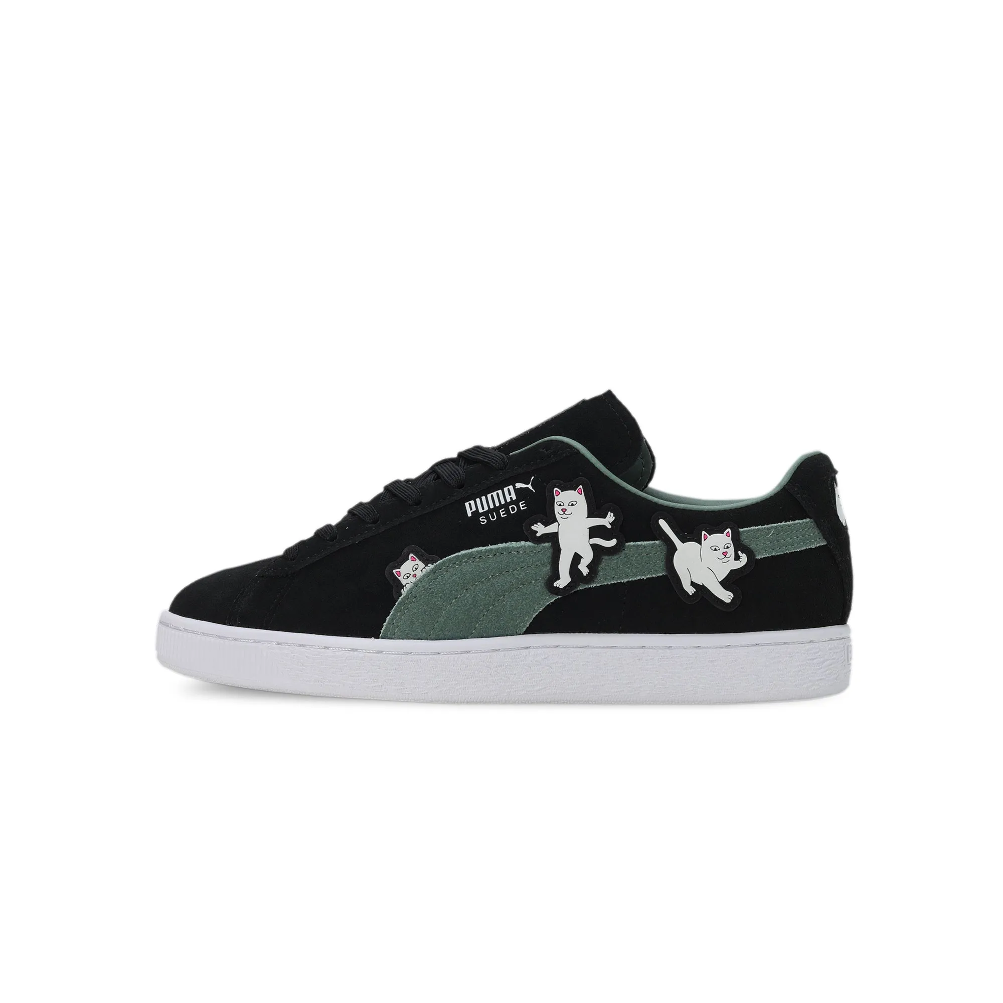 Puma x RIPNDIP Mens Suede Black Shoes