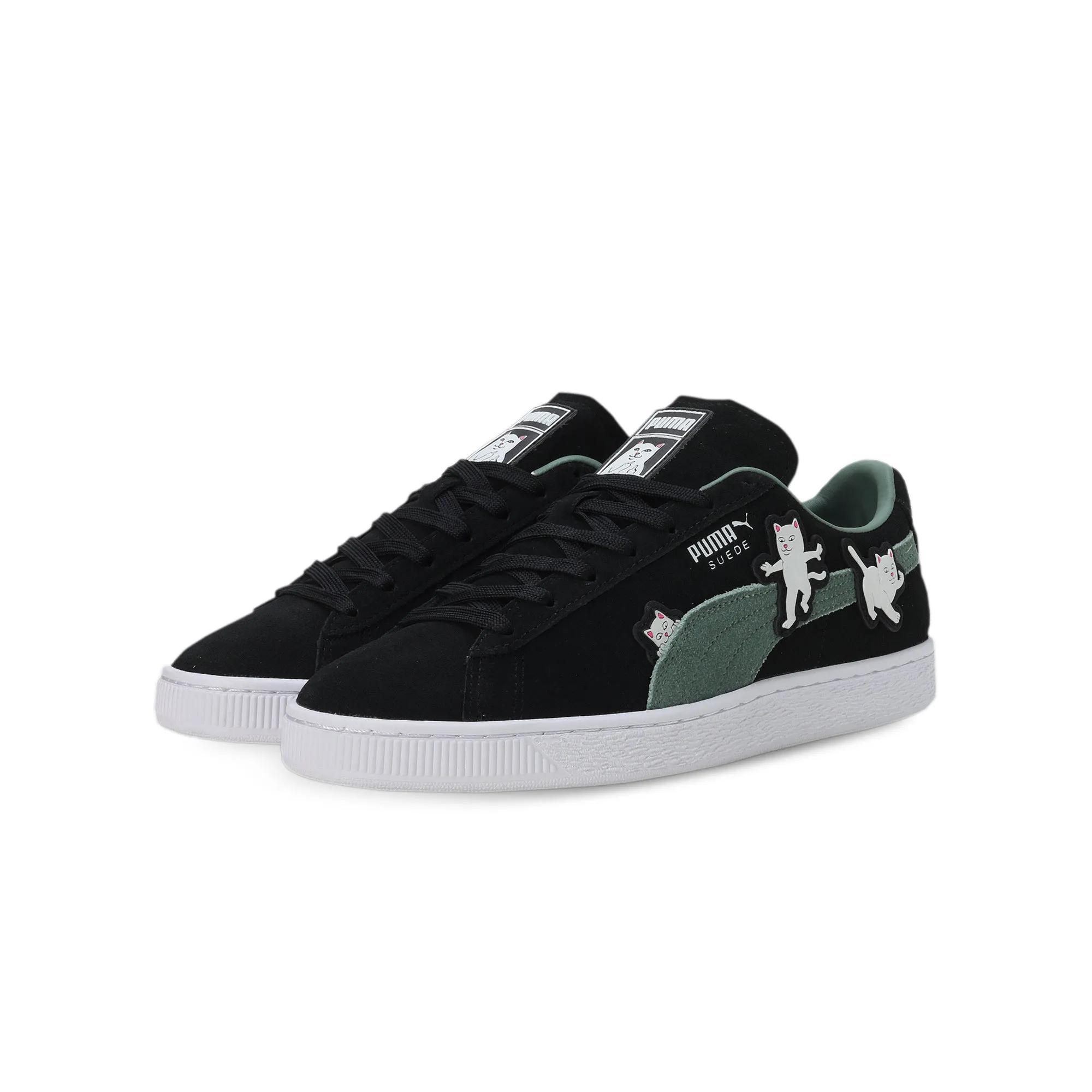 Puma x RIPNDIP Mens Suede Black Shoes