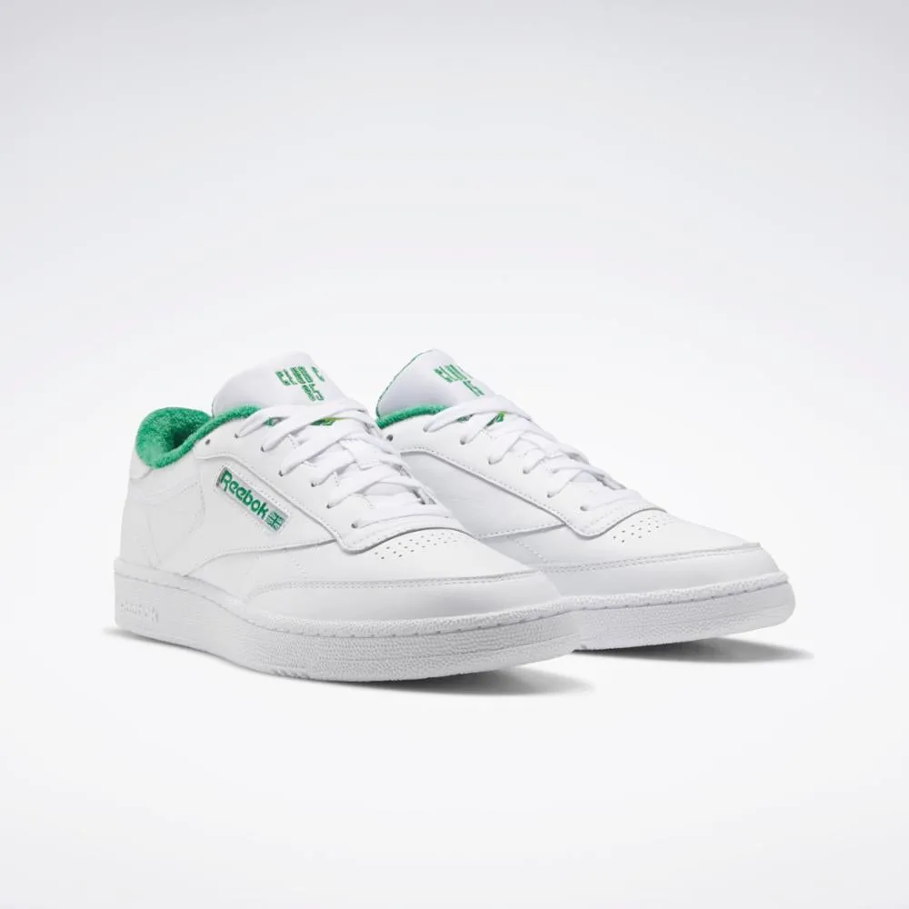 Reebok Footwear Men Club C 85 FTWWHT/GLEGRN/SOACYE