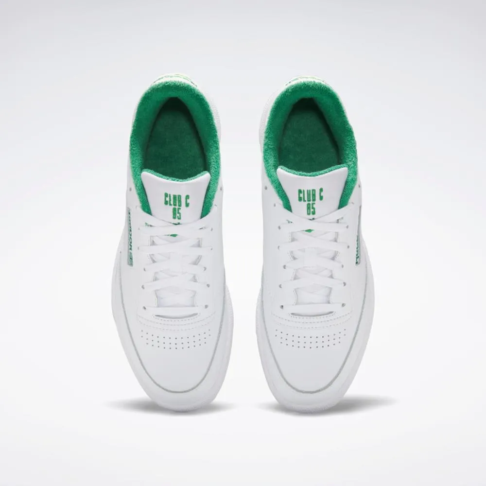 Reebok Footwear Men Club C 85 FTWWHT/GLEGRN/SOACYE
