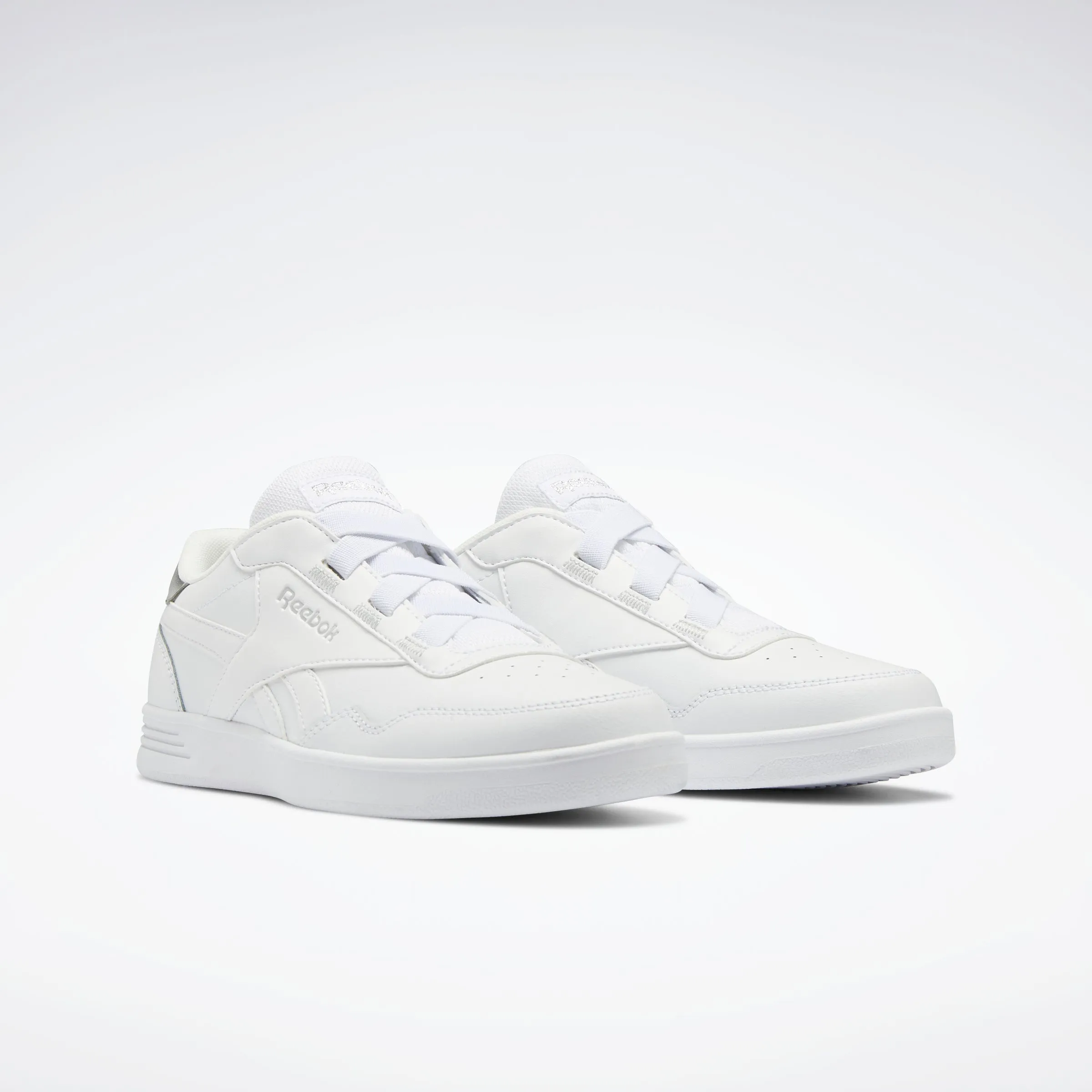 Reebok Footwear Women Reebok Royal Techque T Elastic Shoes White/Silver Met./White