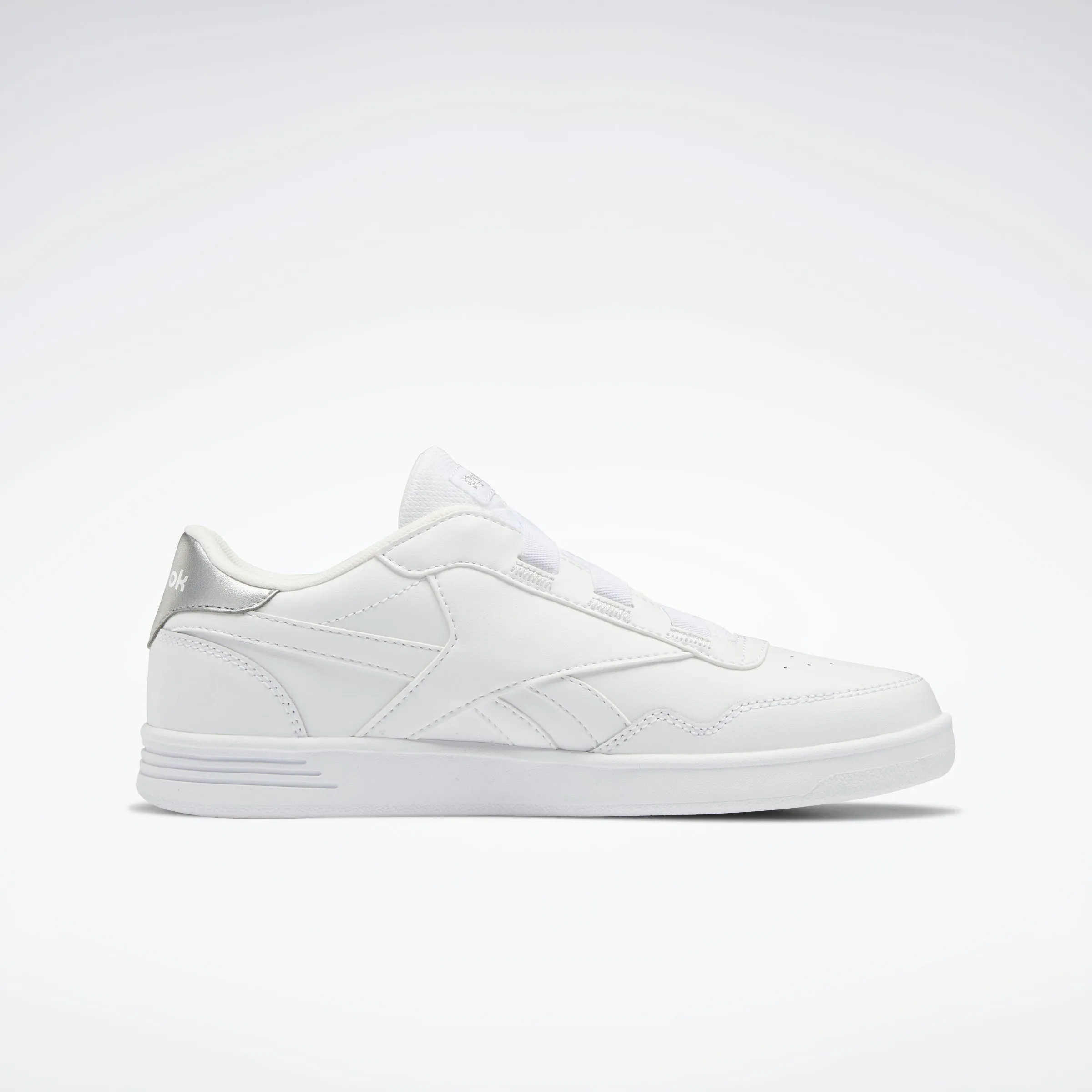 Reebok Footwear Women Reebok Royal Techque T Elastic Shoes White/Silver Met./White