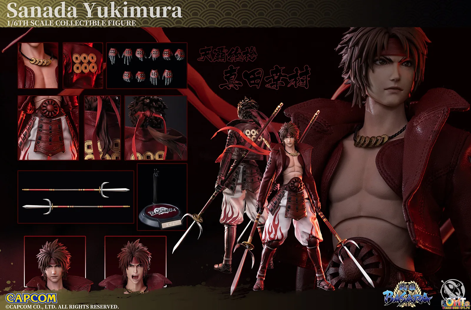 ROCKET TOYS 1/6 Capcom Sengoku BASARA Sanada Yukimura ROC-002