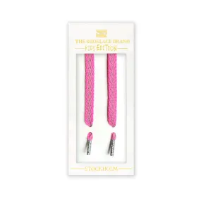 The Shoelace Brand - Reflective Pink Kids Shoelaces (70cm)