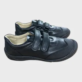 Trotter Black Hampton Classic Jude School Shoes