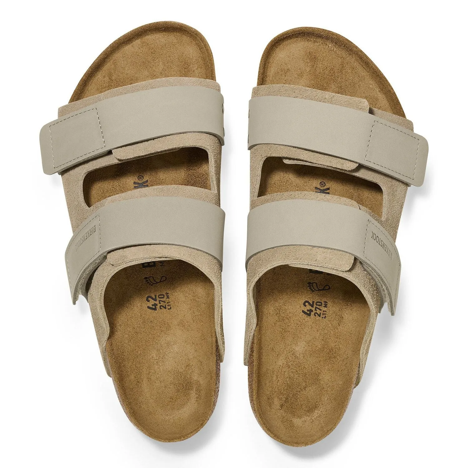 Uji Taupe Nubuck Suede / Leather