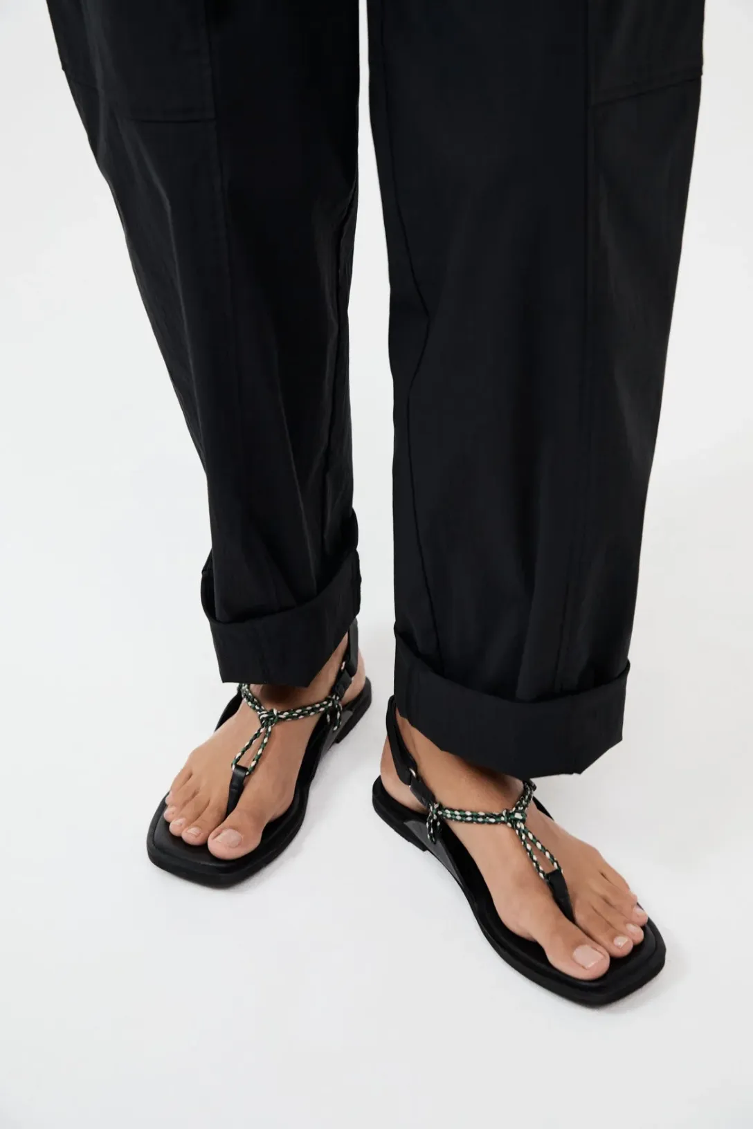 Woven Rope Sandal | Verde